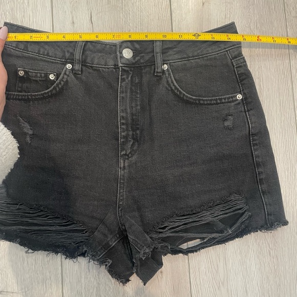 TOPSHOP Mom Denim Shorts - Picture 12 of 14